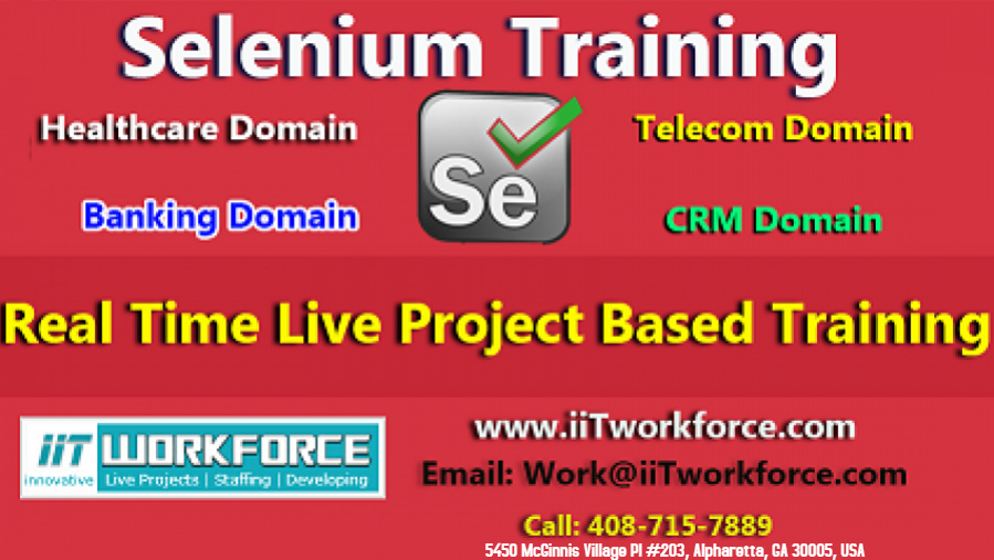 Selenium Real-time Project Workshop