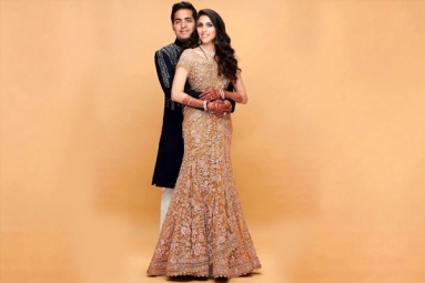 Akash Ambani and Shloka Mehta’s Wedding Reception Attire is phenomenal; See Pics