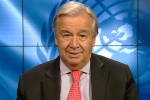 Antonio Guterres updates, Antonio Guterres breaking news, coronavirus brought social inequality warns united nations, Equality