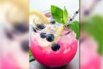 Tangy Blueberry Lemonade, Blueberry Lemonade, blueberry lemonade, Blueberry drinks