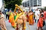 NRIs Participate in Bonalu Festivities, telangana community in London, over 800 nris participate in bonalu festivities in london organized by telangana community, Bonalu