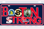 stephen Brick, license plate design, review on boston strong license plate under terms of security, Boston marathon bombing