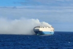 Felicity Ace news, Felicity Ace breaking updates, cargo ship with 1100 luxury cars catches fire in the atlantic, Volkswagen