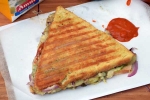 Grilled Sandwich Recipe, Three Layered Cheese Grilled Sandwich Recipe, three layered cheese grilled sandwich recipe, Sandwich recipe