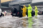 Dubai Rains visuals, Dubai Rains tourism, dubai reports heaviest rainfall in 75 years, Children
