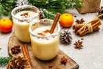 Eggnog preparation, Eggnog how to make, what is eggnog a popular festive christmas drink, Holidays