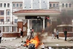Jhalanath Khanal wife, Jhalanath Khanal, ex nepal pm s wife burnt alive by protesters, District 9