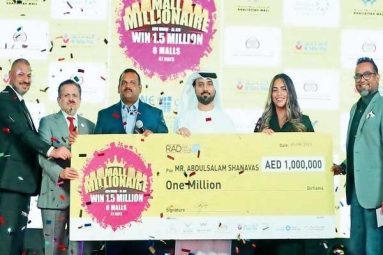 Indian Expat Driver Wins 1 Million Dirhams Raffle in UAE Indian Expat Driver Wins 1 Million Dirhams Raffle in UAE