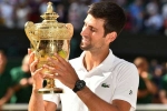 Novak Djokovic Beats Roger Federer, Wimbledon, novak djokovic beats roger federer to win fifth wimbledon title in longest ever final, Grand slam