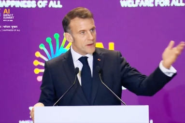 French President Praises India&rsquo;s AI Growth