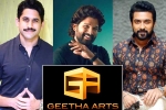 Geetha Arts new films, Geetha Arts upcoming movies, geetha arts to announce three pan indian films, Allu ramalingaiah