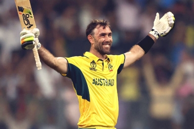 Glenn Maxwell scripts history in ICC World Cup 2023