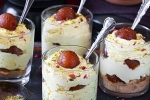 Gulab Jamun Mousse, Gulab Jamun Mousse pictures, recipe of gulab jamun mousse, Gulab