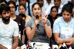 Indian Wrestlers latest, Bajrang Punia and Sakshi Malik, wrestlers posts five demands to sports minister, Wrestling