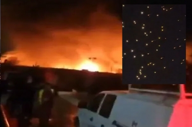 Iran's Cluster Bomb Strike on Israel