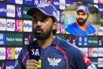 KL Rahul about Rohit Sharma, KL Rahul in IPL, kl rahul s interesting remark on rohit sharma, Wankhede