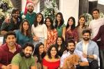 Upasana, Mega heroes Christmas picture, mega heroes bond over christmas party, Praveen sattaru