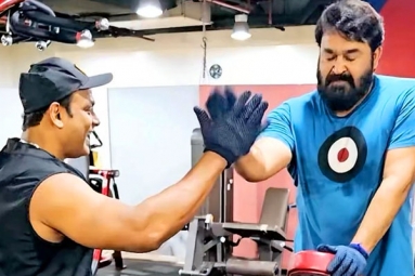 Mohanlal surprises with his Fitness