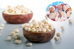 Makhana breaking, Makhana for good health, narendra modi eats makhana 300 days in a year, Sweets