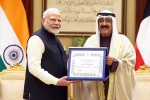 Kuwait's Highest Honour, Narendra Modi, narendra modi gets kuwait s highest honour, Beer