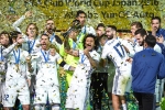 Club World cup, Kashima, real madrid clinches its 3rd title this year, Kashima