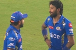 Hardik Pandya, Rohit Sharma, rohit sharma and hardik pandya into an argument after mi vs gt match, Indian us