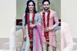 Saina nehwal and Parupalli Kashyap marriage photos, Saina Nehwal, saina nehwal parupalli kashyap gets married in private ceremony, Saina nehwal