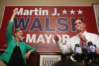 Senator Warren endorses Boston Mayor Marty for re-election