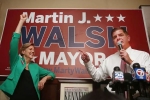 announced support, announced support, senator warren endorses boston mayor marty for re election, Boston mayor