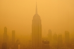 New York breaking, New York latest, smog choking new york, Air pollution