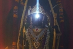 Surya Tilak Ram Lalla idol breaking, Surya Tilak Ram Lalla idol news, surya tilak illuminates ram lalla idol in ayodhya, Lord rama