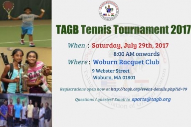 TAGB Tennis Tournament 2017 TAGB Tennis Tournament 2017