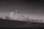 Russian Landing Ship updates, Crimea's coast, ukraine drone damages russian landing ship, Crime
