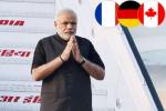 India PM and Angela Merkel, Modi in Germany Hannover Messe, indian premier leaves for france germany canada, Hannover messe India PM and Angela Merkel, Modi in Germany Hannover Messe, indian premier leaves for france germany canada, Hannover messe