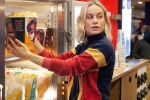captain marvel release date in india, captain marvel trailer, captain marvel star brie larson surprises her fans in amc theaters by serving popcorn, Brie larson captain marvel release date in india, captain marvel trailer, captain marvel star brie larson surprises her fans in amc theaters by serving popcorn, Brie larson