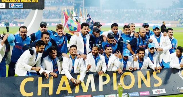 Champions India celebrates victory in Champions Trophy 2013!},{Champions India celebrates victory in Champions Trophy 2013!