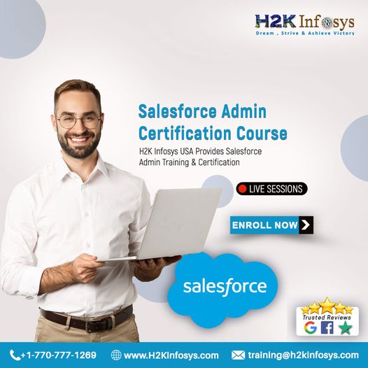 Salesforce Admin Online Training at H2K Infosys Salesforce Admin Online Training at H2K Infosys