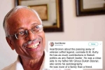 BM Kutty death, BM Kutty death, indian origin pakistani leader b m kutty dies at 89, Ypd