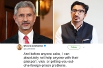 minister of external affairs, Dhruva Jaishankar, new foreign minister s son dhruva jaishankar says he can t help with passport woes in cheeky tweet, Madam