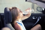 Water from Car Bottles, Water from Car Bottles disadvantages, drinking water from bottles left in car in summer is harmful, Plastic