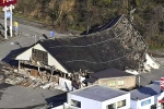Japan Earthquake loss, Japan Earthquake new updates, japan hit by 155 earthquakes in a day 12 killed, Runway