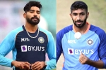 Mohammed Siraj matches, India Vs South Africa, mohammed siraj replaces injured jasprit bumrah, T20 world cup 2022