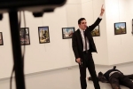 ambassador shot dead, Ankara, russian ambassador to turkey shot dead in ankara, Andrei