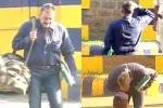 Sanjay Dutt news, Sanjay Dutt new movie, sanjay dutt walks out with a salute, 1993 mumbai serial blasts case