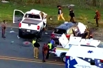 Texas Road accident names, Texas Road accident deaths, texas road accident six telugu people dead, Airlift
