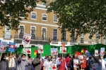 Chinese, protest, pakistanis sing vande mataram alongside indians during anti china protests in london, India vs pakistan
